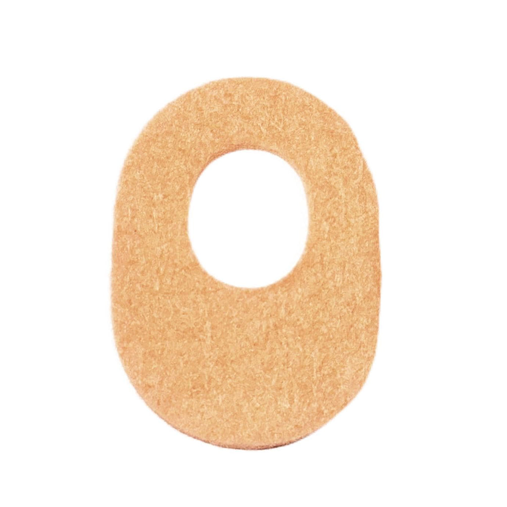 Aetna Foot Products Flesh Felt Bunion Shields, (40 Pack) ? in. Adhesive Oval Cushions, Medical Bandage for Foot Pain Relief, Bun