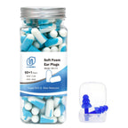 LYSIAN Noise Cancelling Earplugs for Sleep - 60 Pairs, 38dB Disposable Ear Plugs for Sleeping, Snoring, Shooting, Mowing Loud So