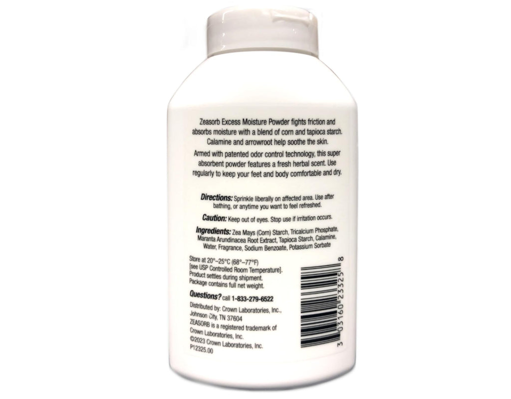 Zeasorb Prevention Super Absorbent Powder, Foot Care, 2.5-Ounce Bottles (Pack of 2)