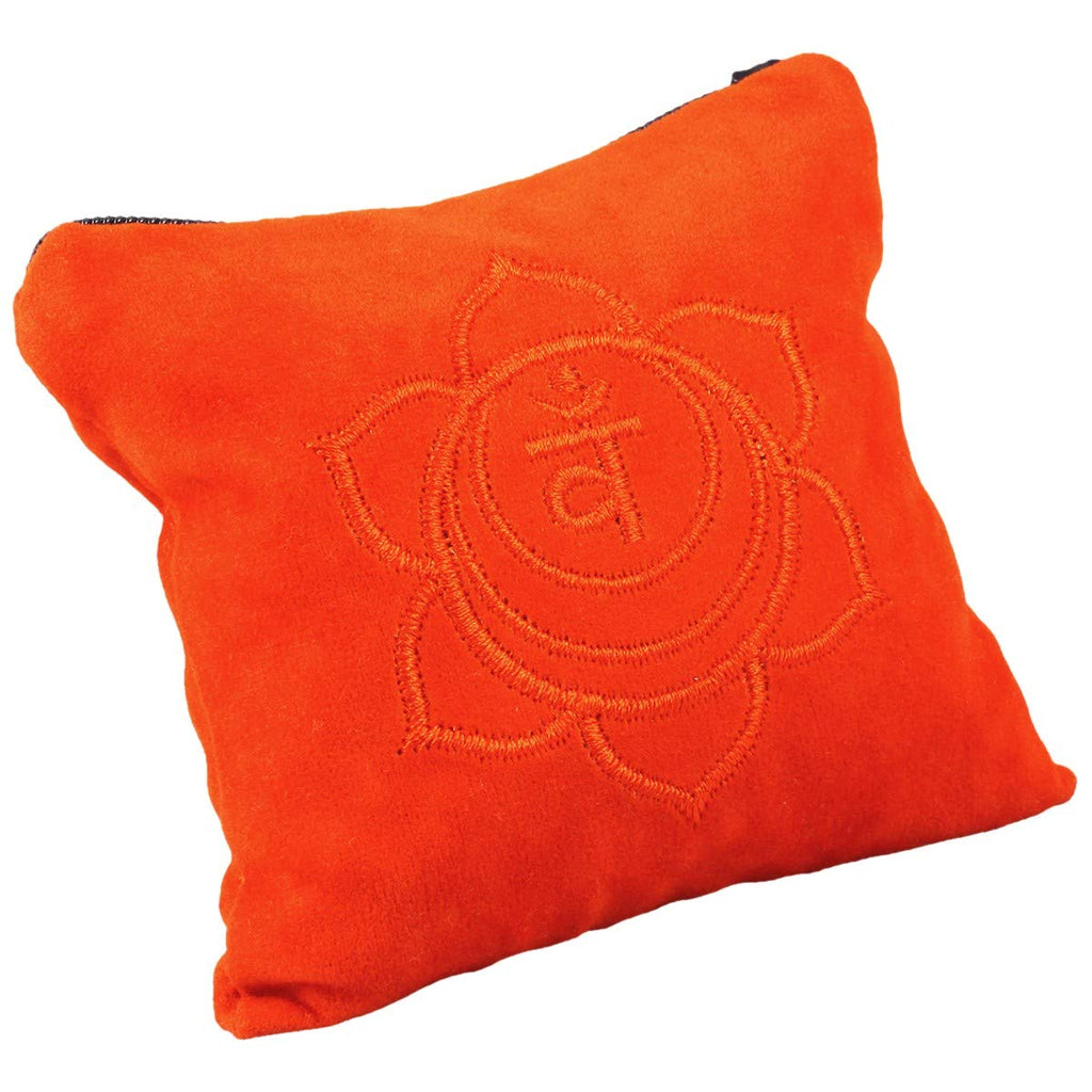 SUNYIK Natural Carnelian Tumbled Chip Stone, Sacral Chakra Crystal Pillow for Healing Reiki, Sphere Sculpture Figurine Point Dis