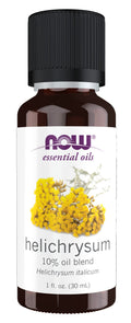 NOW Essential Oils, Helichrysum Oil Blend, Soothing Aromatherapy Scent, Steam Distilled, 100% Pure, Vegan, Child Resistant Cap, 
