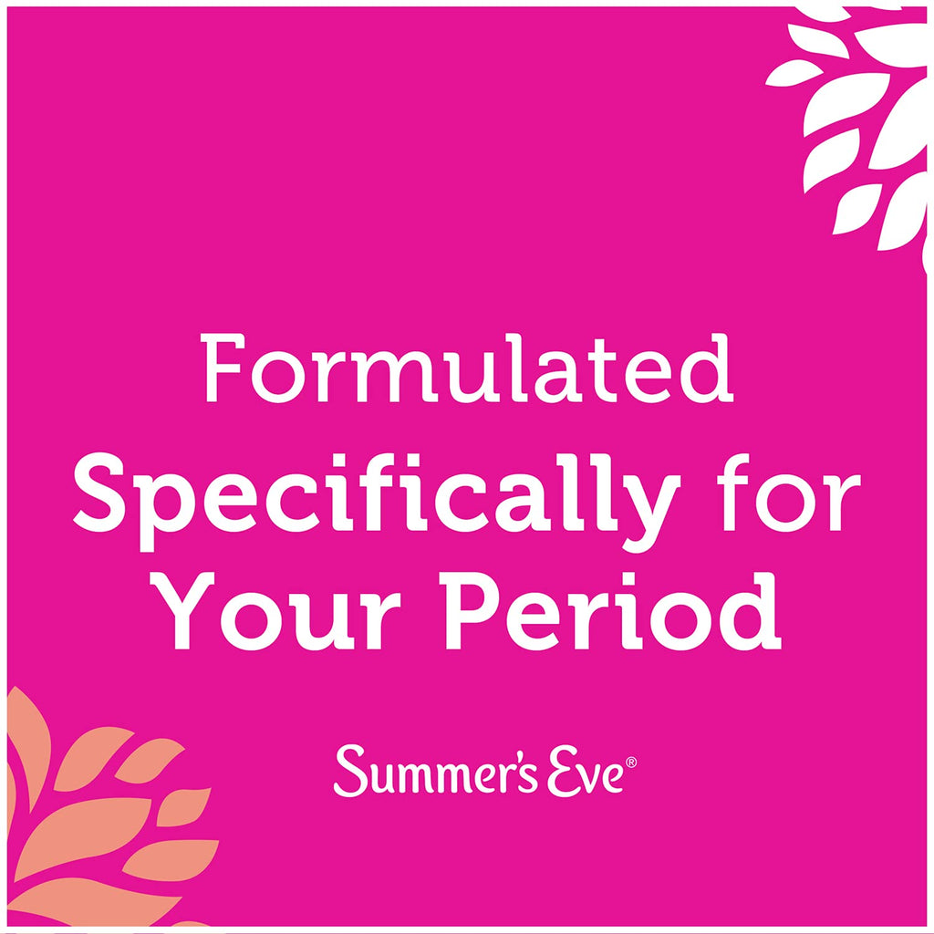 Summer's Eve FreshCycle Cleansing Cloths | Reduces Period Odor | 24 Count