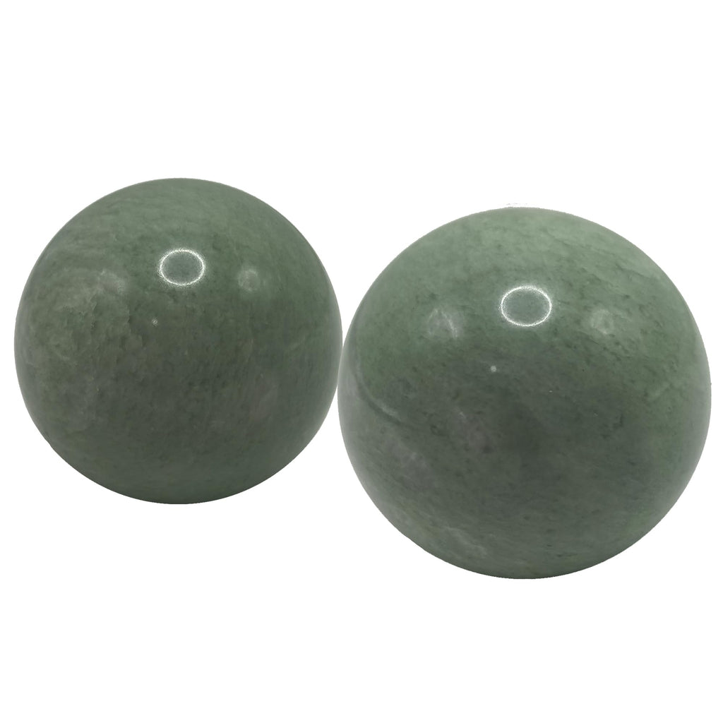 LLY Hand Exercise Ball - Lushan Jade. Adult Pressure Relief. Finger Exercise, Health Hand Ball. Massage Ball. Stress Relief, all