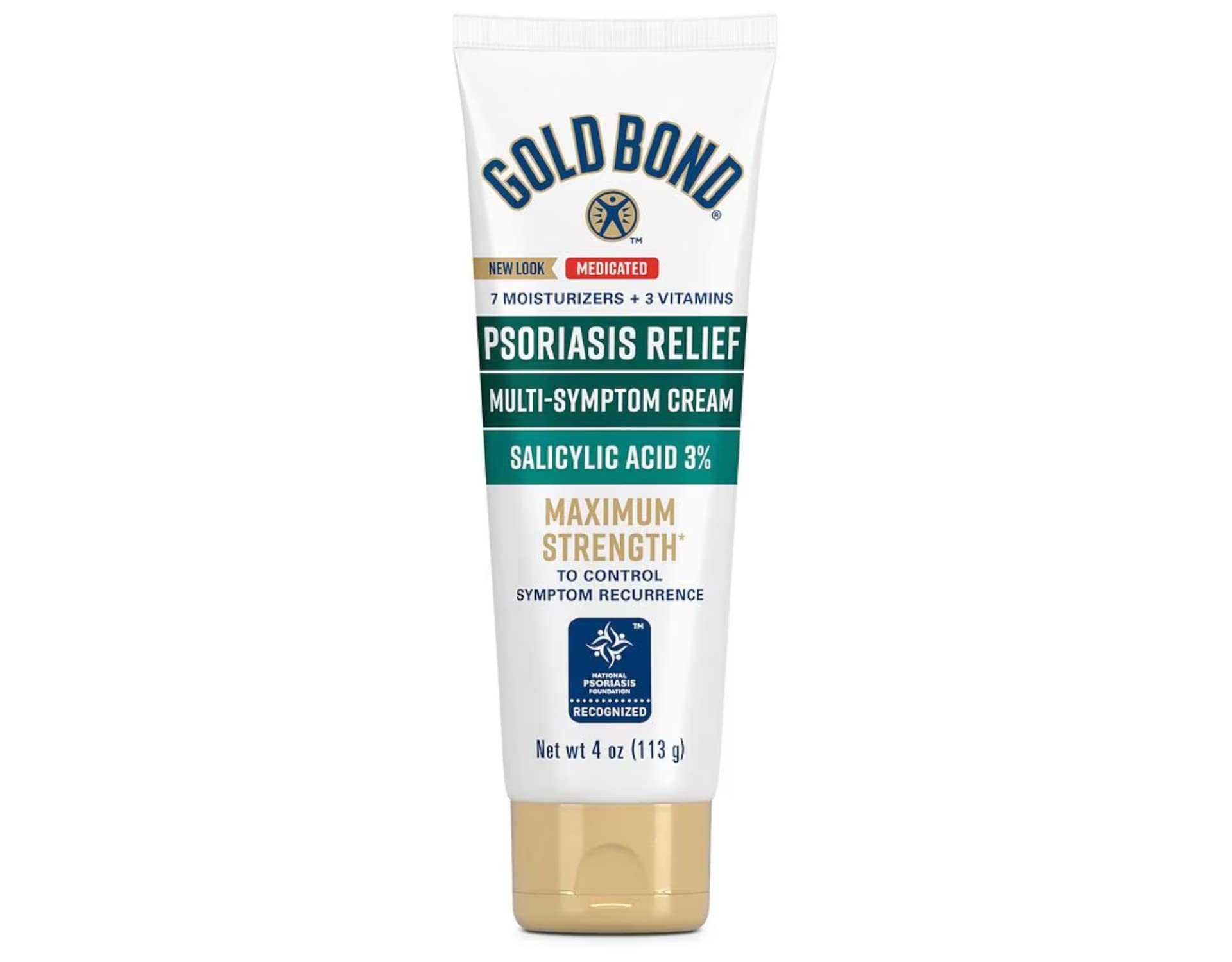 Gold Bond Ultimate Multi-Symptom Psoriasis Relief Cream 4 Ounce (2-pack)
