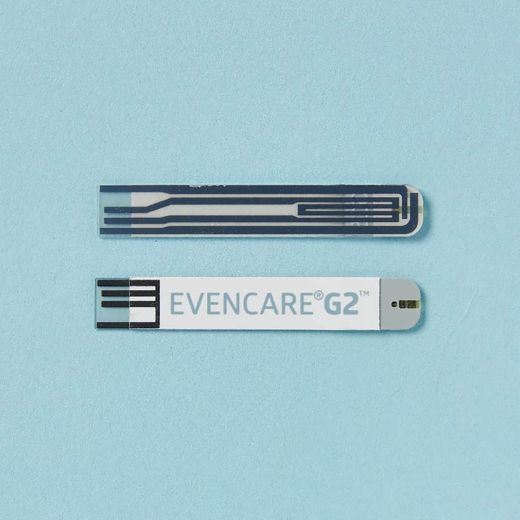 Medline EvenCare G2 Blood Glucose Test Strips, Self-testing with G2 Monitoring System, 6 Second Results, 50 Count System, 6 Seco