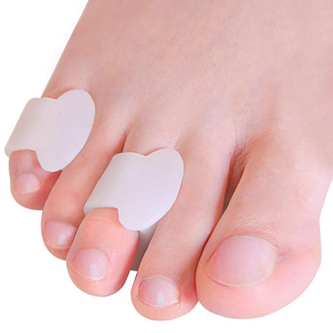 Povihome 10 Pack Pinky Toe Separators, Little Toe Spacers to Separate and Protect Pinky Toe or Smaller Toes, Relieve Pain from F