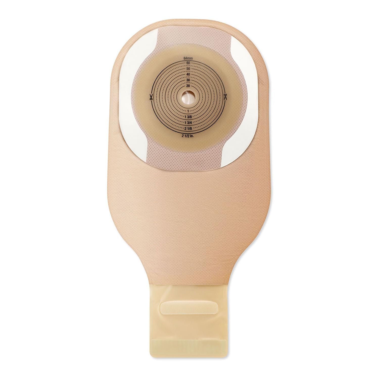 Premier Ostomy Pouch Drainable One-Piece System 12L 1pc System Beige 8901, 10 Ct