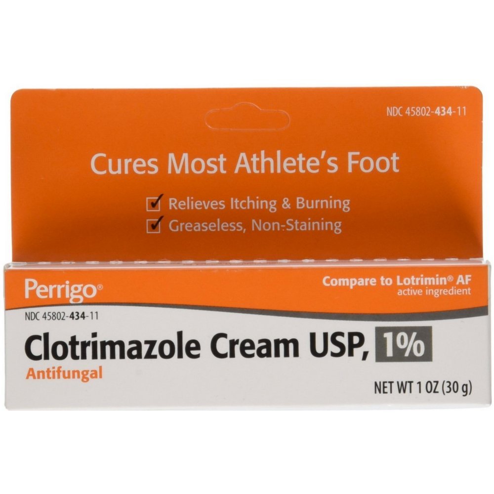 Clotrimazole Cream 1 Oz. Athletes Foot