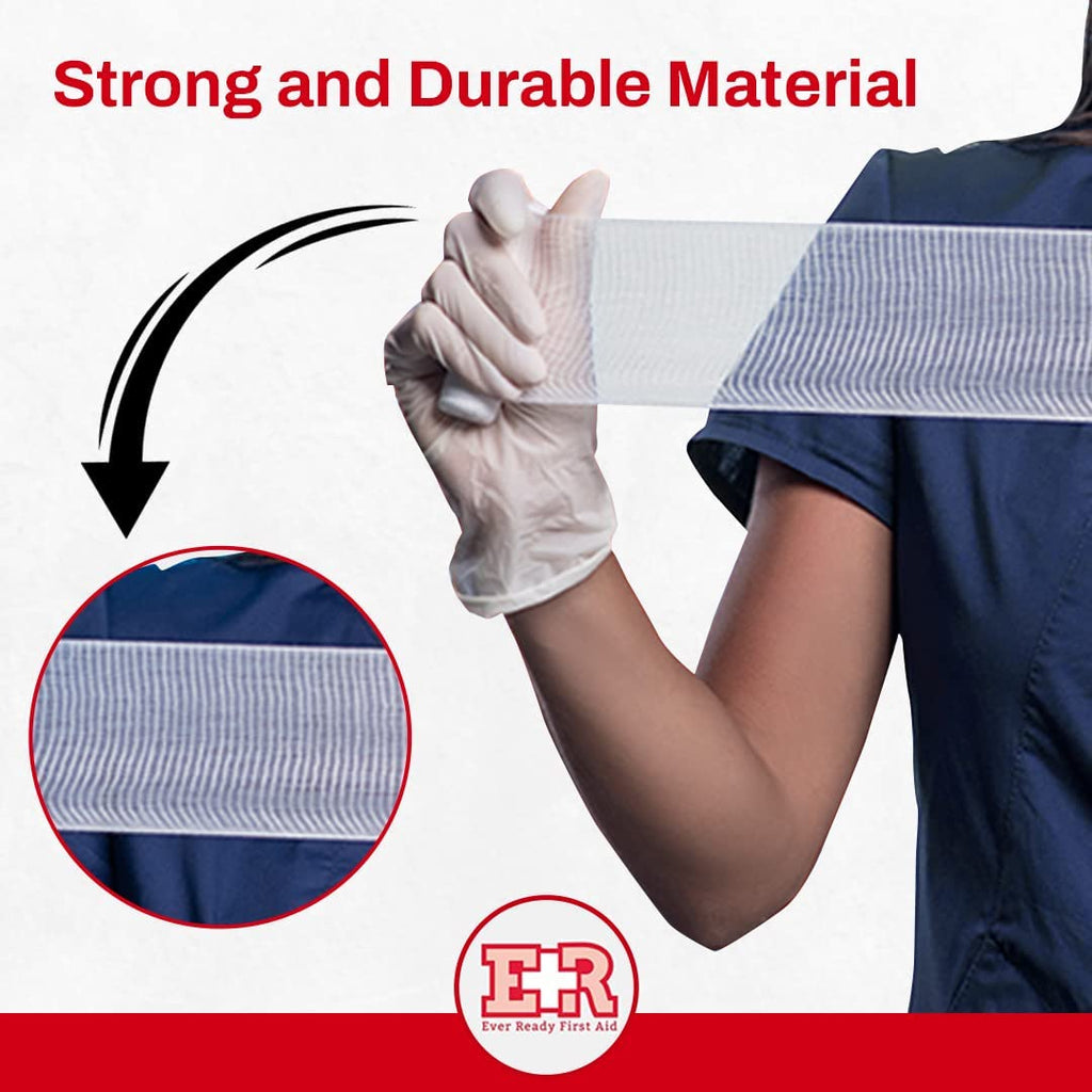 Ever Ready First Aid Sterile Conforming Gauze Roll Bandage - Box of 12-3 inch