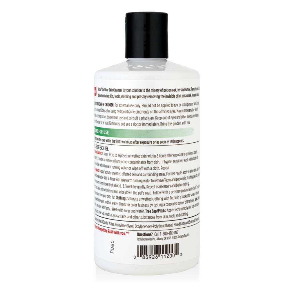 Tecnu Skin Cleanser 12 oz (Pack of 6)