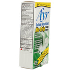 Ayr Saline Nasal Gel No-Drip Sinus Spray 0.75 oz (Pack of 6)
