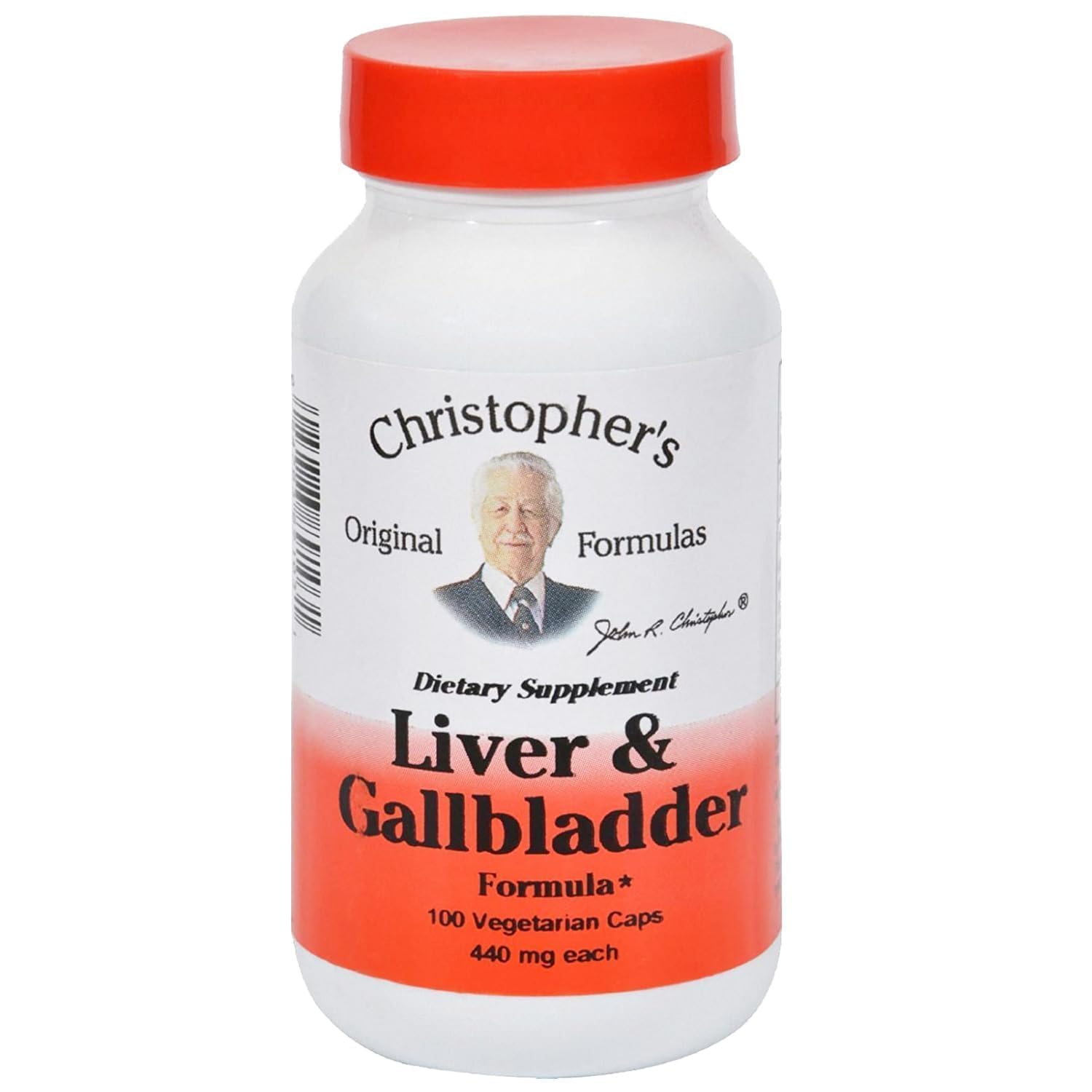 Dr. Christophers Liver & Gallbladder Formula Capsules - Gallbladder Supplements with Digestive Enzymes - Supports Digestive Sys