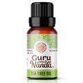 GuruNanda Tea Tree Essential Oil (0.5 Fl Oz) - 100% Pure, Natural and Undiluted Essential Oil for Diffusers - Perfect for Aromat