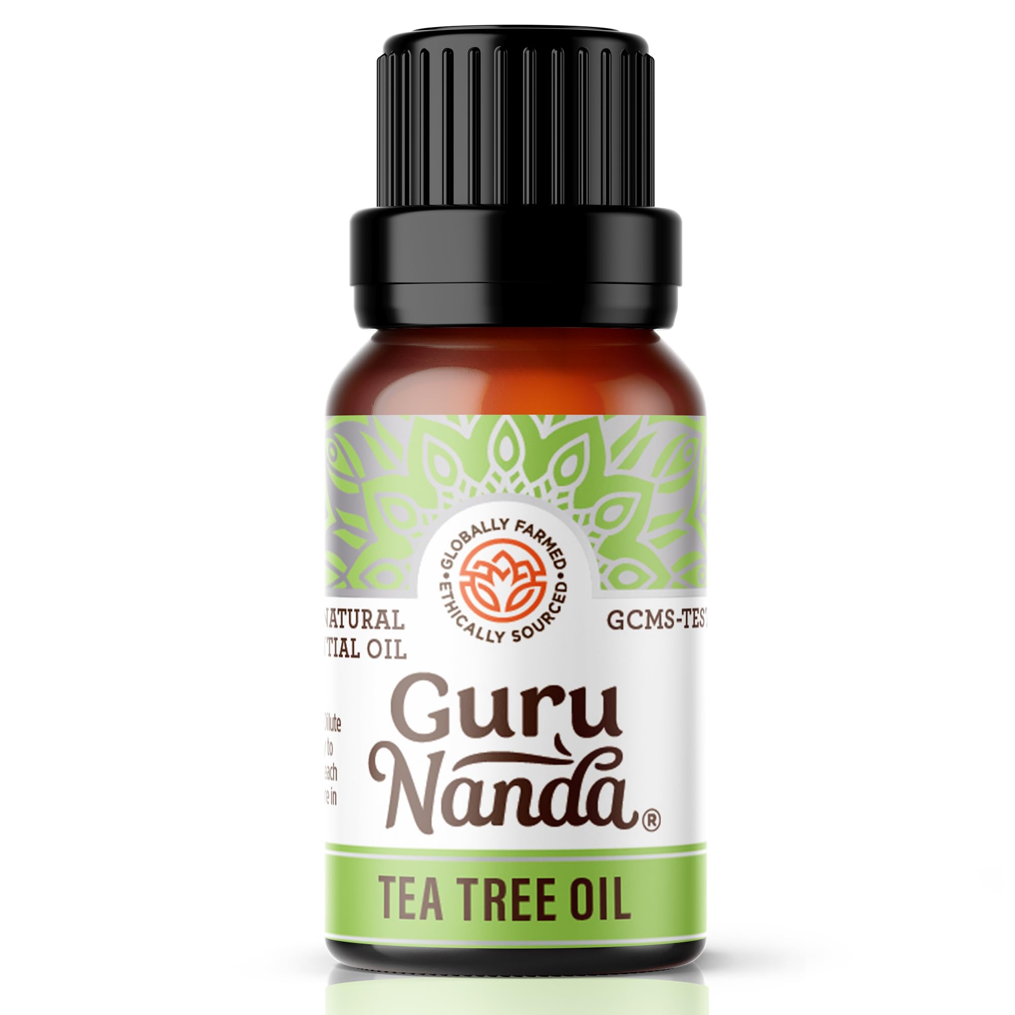 GuruNanda Tea Tree Essential Oil (3x1 Fl Oz) - 100% Pure, Undiluted Aromatherapy Oil for Diffusers, Massages & DIY Recipes - Hel
