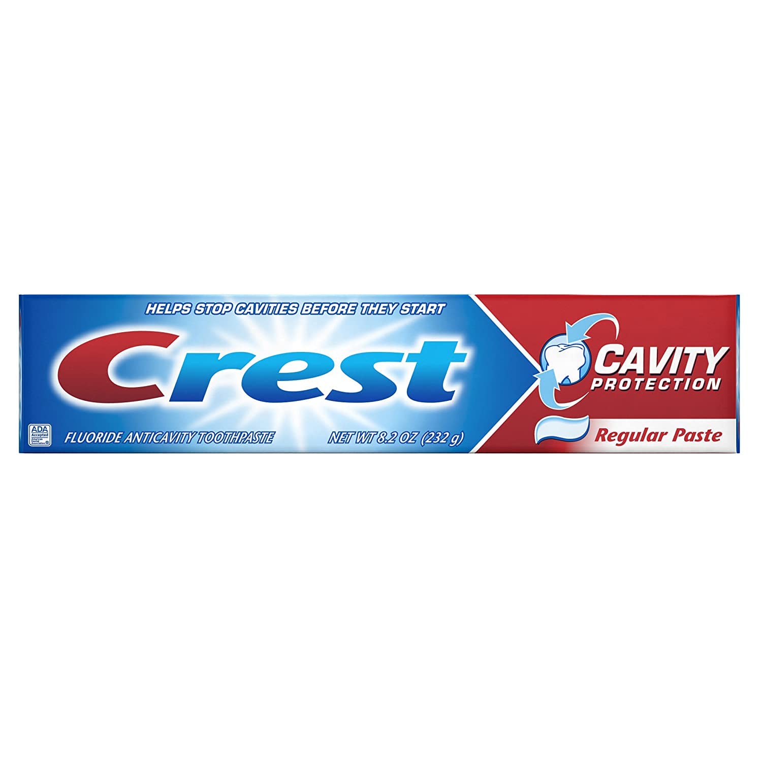 Crest Cavity Protection Toothpaste, Regular, 8.2 Ounce (Pack of 2)