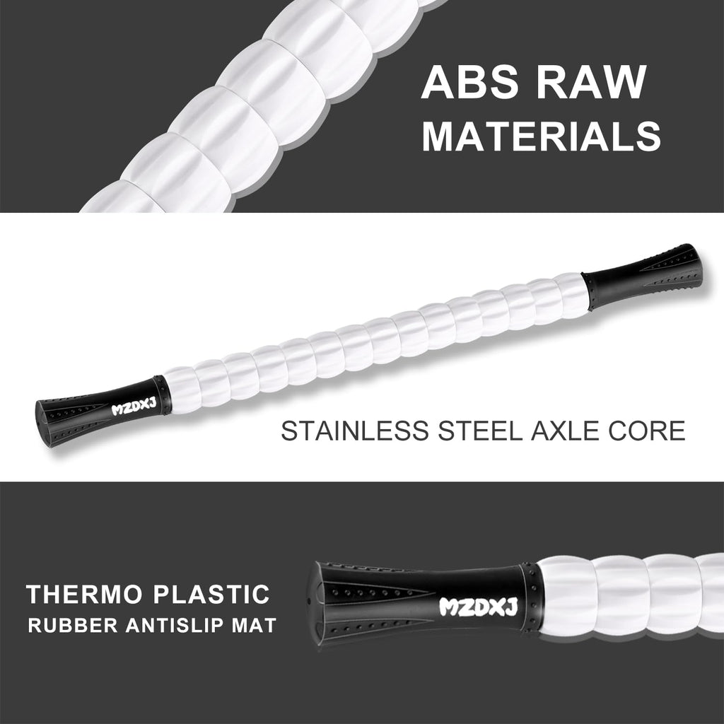 MZDXJ Muscle Roller Stick, Massage Stick for Full Body Relaxation, Relieves Muscle Soreness, Tension, Stiffness, for Shoulders,