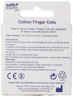 Safe & Sound Cotton Finger Cots