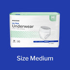McKesson Ultra Adult Incontinence Underwear, [80 Count], Heavy Absorbency, Medium, 32-44 in. Unisex Bladder Leak Protection, Pul