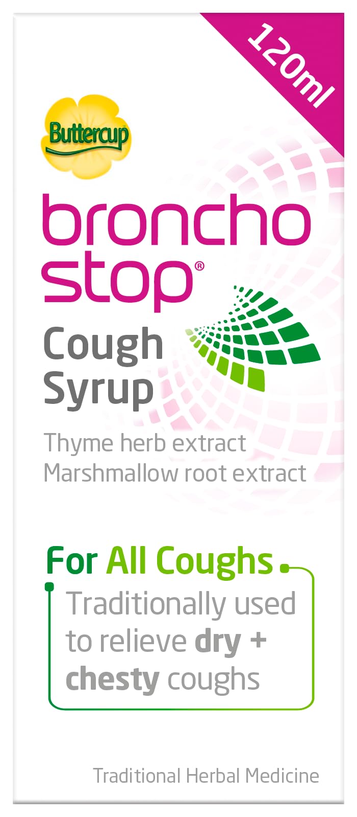 Bronchostop 120ml Buttercup Syrup