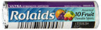Rolaids Ultra Strength Tablets, Fruit, 10 Count (Pack of 12)