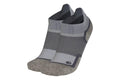 OS1st WP4 Wellness Performance Socks Ideal for Diabetics, Sensitive feet, Circulation Support and Edema (Medium, Grey, No-Show)