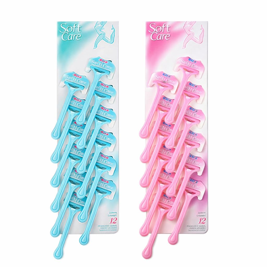 Aavrix Shaver Razor Blades Set Of 12 Pcs Disposable Shaving Razor Men Women Travel Soft Care WomenS Disposable Shaving Razor Fo