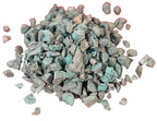Indian Consigners Natural Crushed Polished Tumbled Gem Stone Chips, Decoration & Healing Crystals (Malachite)