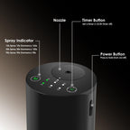 KONCHILE Waterless Essential Oil Diffuser, Battery Powered Mini Scent Air Machine, Aromatherapy Mist Diffuser for Home Room Car