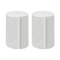 Nexskin 3 Letex Free Bandges - Comfort Elastic Bandage with Single Hook & Loop Closure - White, 2 Pack