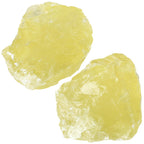 NUKAYAI 2Pcs Citrine 1.8-2.2 Large Raw Crystals Natural Stones Citrine Healing Crystal Rocks for Polishing Decoration DIY Tumbli