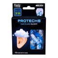 Flents Protechs Reusable Ear Plugs For Sleeping, Protection From Loud Environments, Improved Sleep, Reduces Pressure, 10 Pairs W