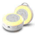 Amkette Sleeptec Sleep Speaker/White Noise Machine, 24 Preloaded Soothing Sounds, 6Level Night Light, Timer Settings, Compact B