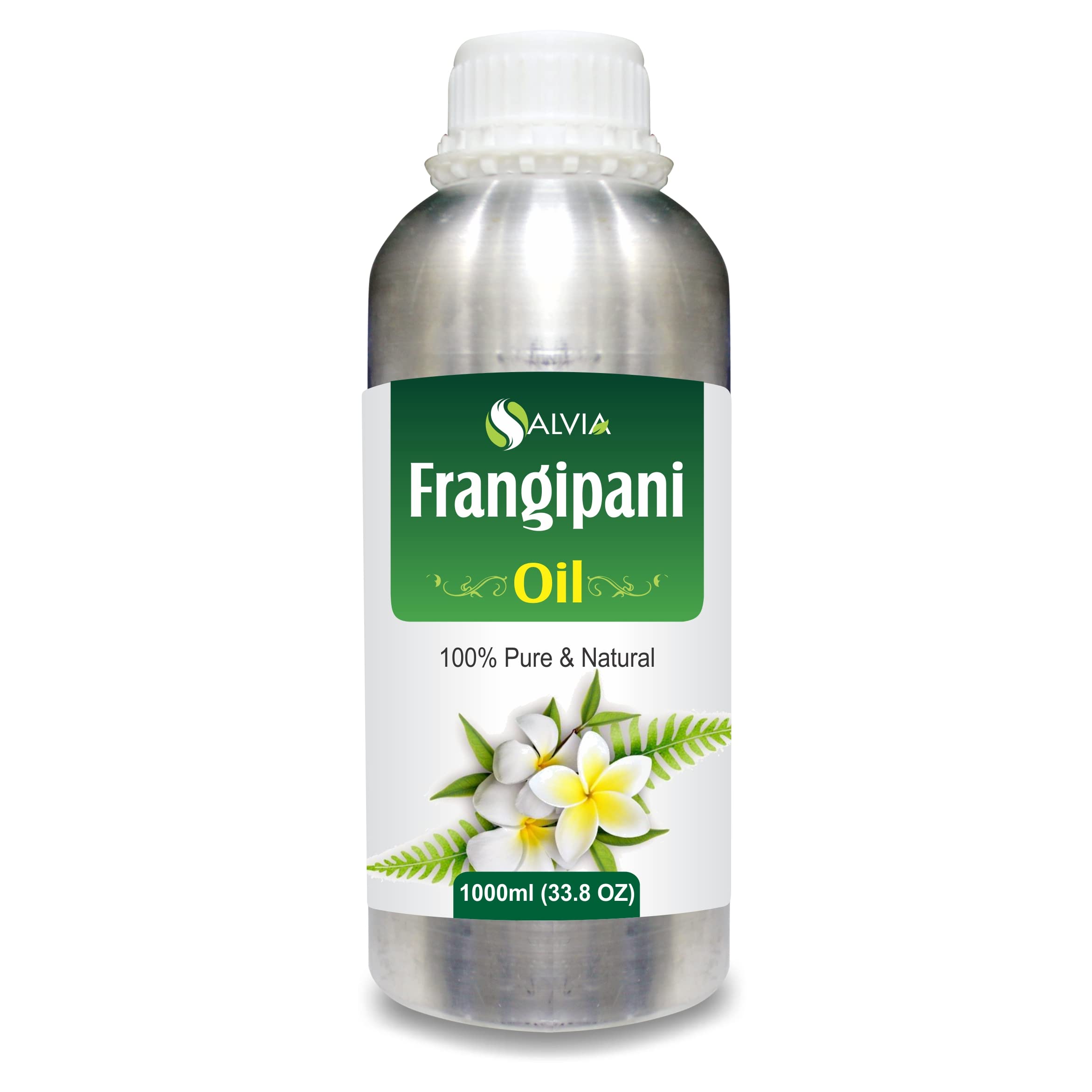 Salvia Frangipani Oil (Plumeria) Oil |100% Pure & Natural Undiluted Essential Oil ((33.80 Fl Oz (Pack of 1))