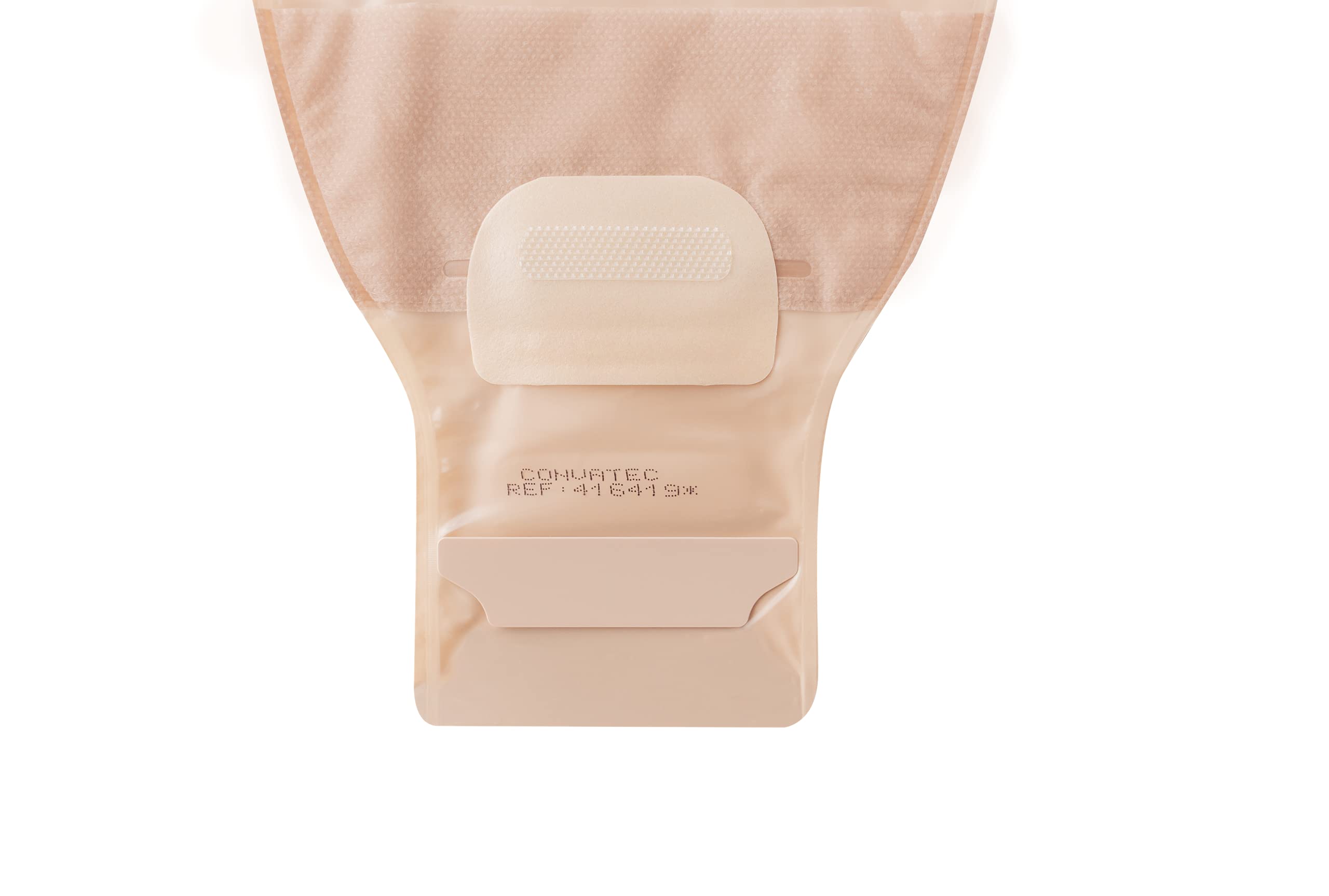 ConvaTec 416416 Natura 12 Drainable Pouch, 1 Sided Comfort Panel, Tail Closure, Filter, Transparent, 1-3/4 Flange, Pack of 10