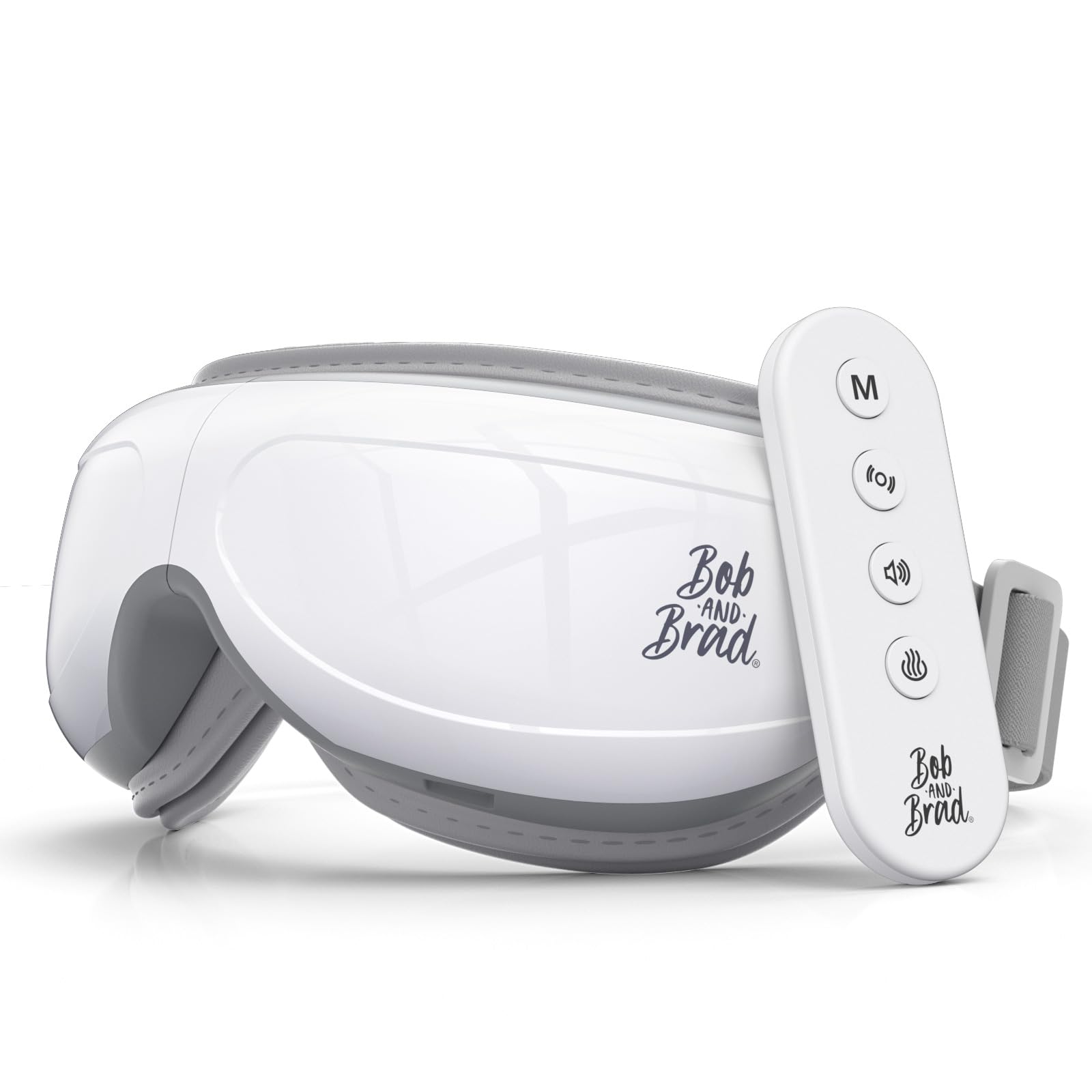 BOB AND BRAD Valentines Day Gifts Eye Massager, EyeOasis 2 Plus - Eye Massager for Migraines with Remote, Heat, Compression, Mus
