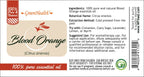 Blood Orange Essential Oil - 128 fl oz (1 Gallon) Plastic Bottle w/Cap - 100% Pure Essential Oil by GreenHealth