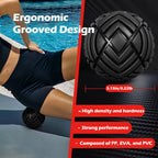 Tetop Fitness Muscle Massage Ball, 3.15in, Therapy Ball for Trigger Point Massage, Myofascial release, Mobility ball for Exercis
