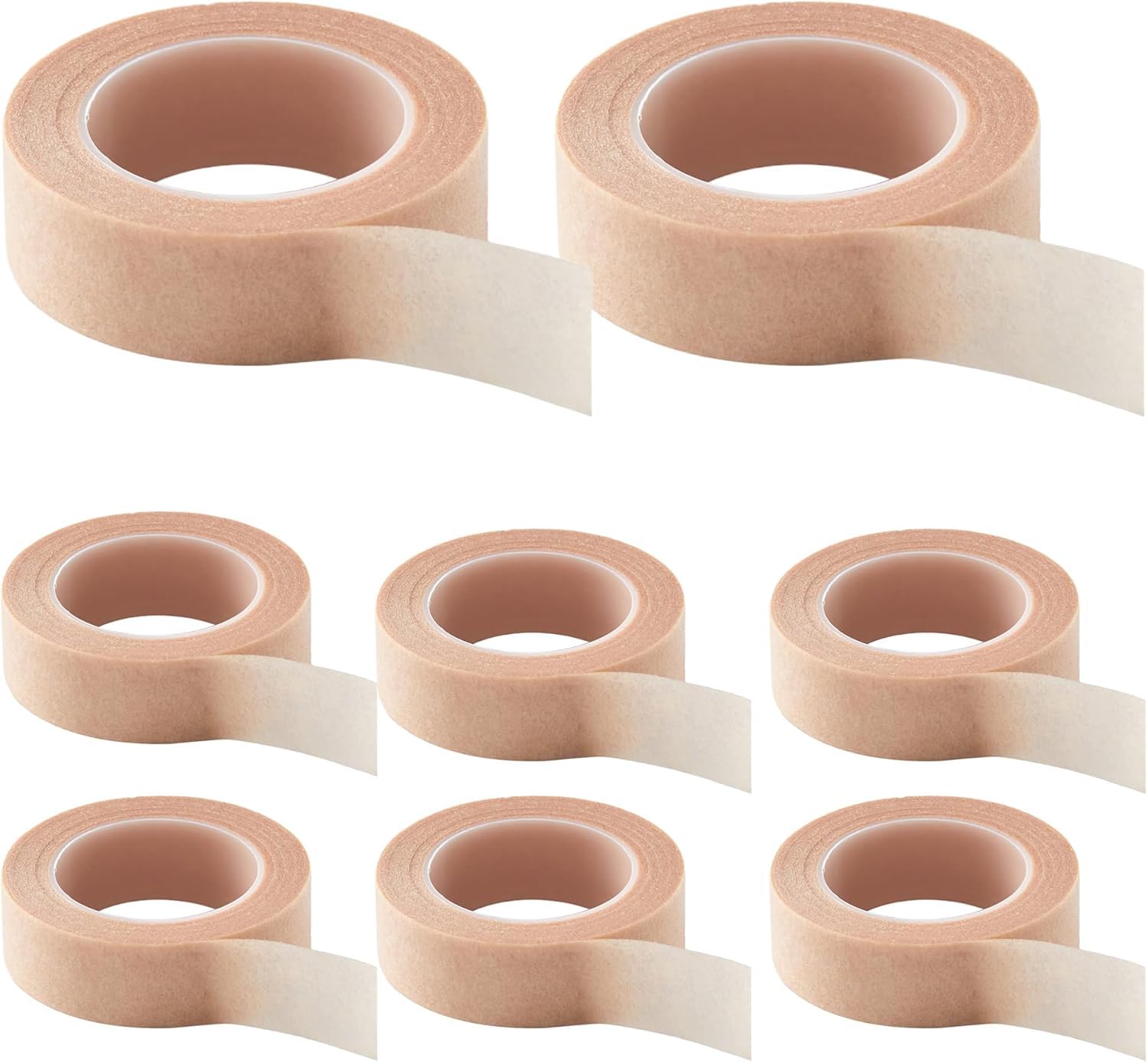 Rose Romee 8 Rolls Nose Tape for Rhinoplasty Shaping, Micropore Tape, Paper Tape Medical, Flexible Surgical Bandages, Self Adhes