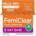 FemiClear 2-Day Dose Yeast Infection and Itch Control Ointment, for Moderate to Intense Symptoms, Made with All-Natural and Orga