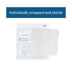 McKesson 8-Ply Sterile Gauze Sponges, 2 x 2, 2 counts per Pack, 50 Packs, total 100 Sterile Gauze Sponges