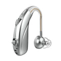 Fastwell F28 Digital Advanced Rechargeable Hearing Aid For Adults With Hearing Loss | 360 Rotatable Ear Hook | Digital Noise Red