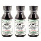 Germa White Iodine Tincture. First Aid Antiseptic. For Minor Scrapes, Cuts, Bruises and Burns. Prevents Skin Infection. 1 oz. Pa