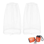 Benvo Mosquito Head Net Mesh, Face Neck Fly Netting Hood from Bugs Gnats Noseeums Screen Net for Any Outdoor Lover- with Carry B