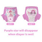 CutiePlusU Adult Diapers 10 Pieces, Disposable Incontinence Briefs with Tabs for Women and Men, Maximum Overnight Absorbency- Li