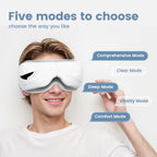 ZHHBLJ Eye Massager with Heat, Heated Eye Mask with Music, Face Massager, Eye Care Gifts for Women and Men, Eye Mask Massage for