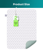 Bed Pads Washable Waterproof, 36x52 (Pack of 2), Incontinence Bed Pads Washable, Waterproof Mattress Protector for Adults Kids P