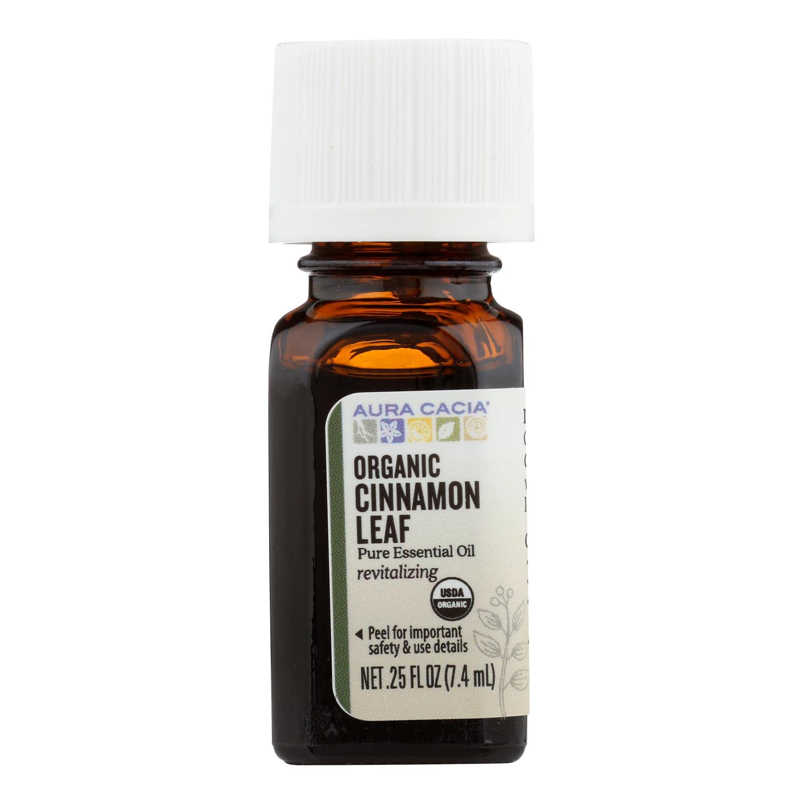 Aura Cacia Ess Oil Org Cinnamon Leaf