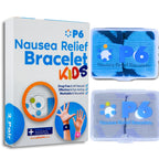 P6 Motion Sickness Bands for Kids Childrens Wristbands for Anti Nausea Sea Cruise Travel Car Sickness All-Natural Non Drowsy Rel