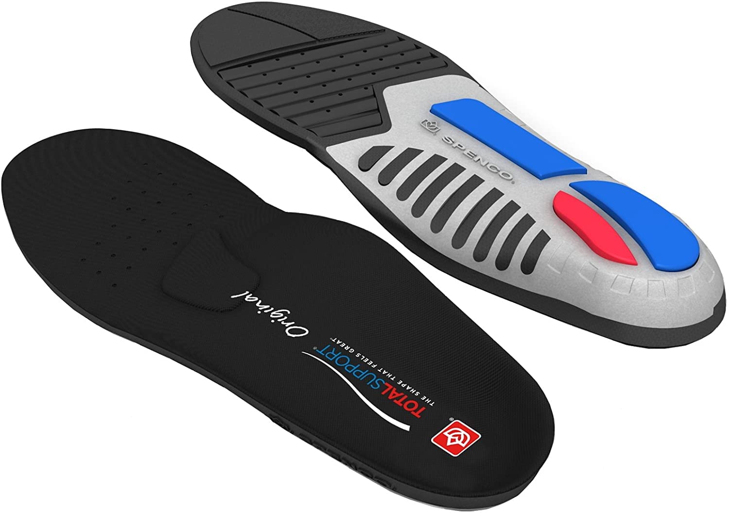 Spenco Total Support Original Insole, Mens 12-13.5