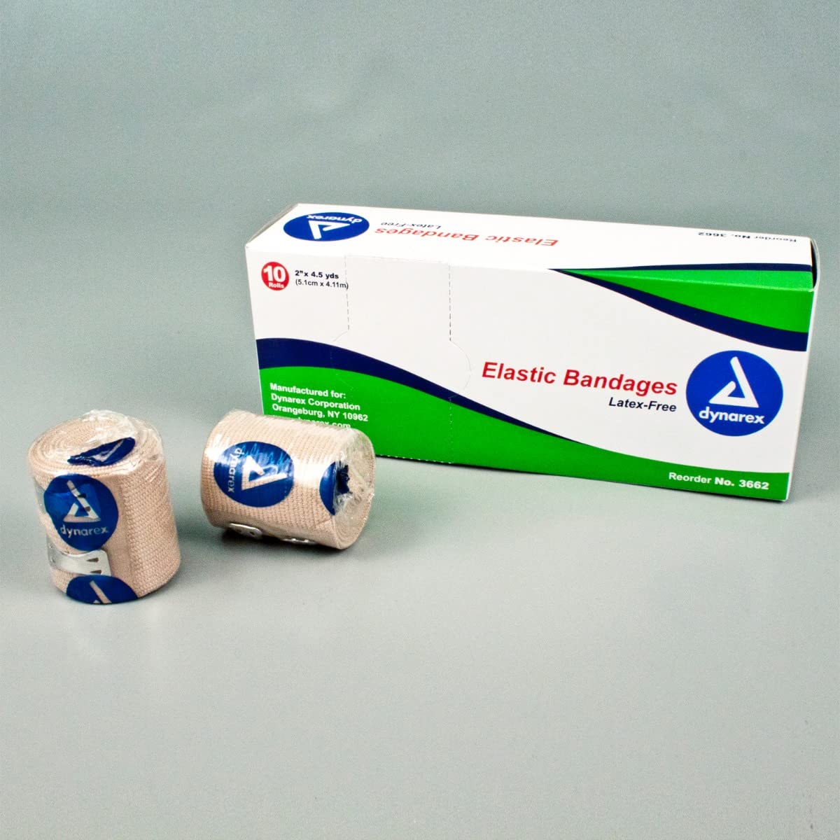 Elastic Bandages, 2 x 4.5yds 50/Case